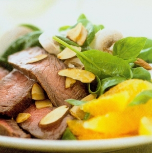spinach-basil-salad-w-beef